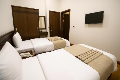 Chambre double avec 1 ou 2 lits, deluxe, balcon