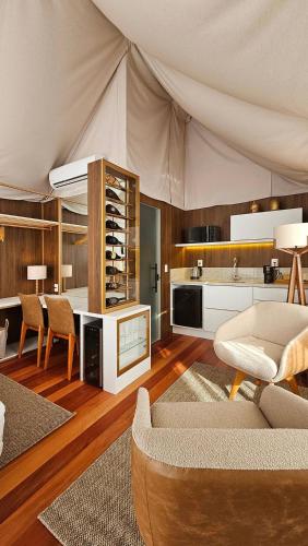 razgled, Cabana Urbana Village Planalto in Sao Bento
