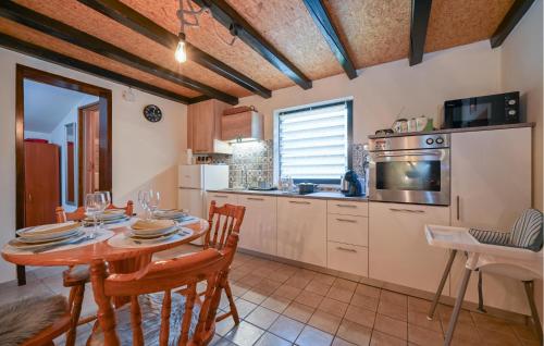 Kitchen, Gorgeous Home In Bjelovar in Leticani
