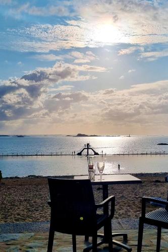 沙灘, KerMady, maison proche de la mer in 市中心