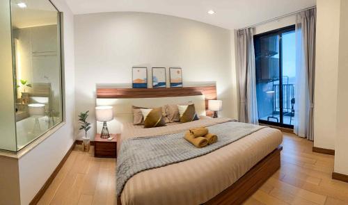 อพาร์ตเมนต์ดีลักซ์แบบ 1 ห้องนอน (Deluxe One-Bedroom Apartment)
