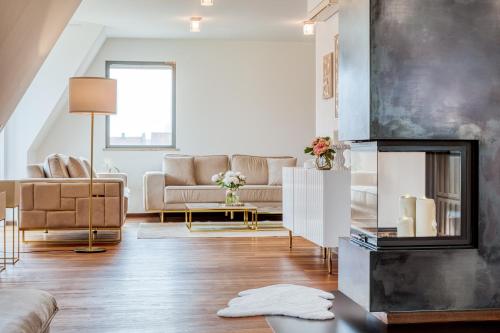 Luxury Penthouse in the center, Norimberk (fotografie 10)