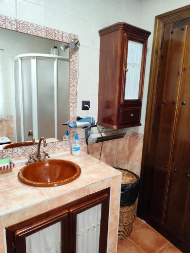 Bathroom, Casita de Campo El Bujeo in Quentar