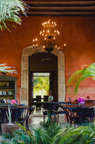 Restorāns, Hacienda Sacnicte in Izamal