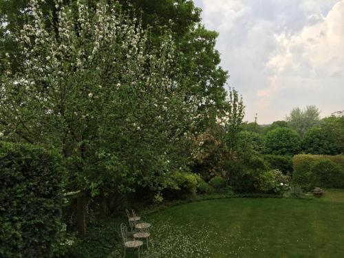 tuin, Le Castel Ecossais in Senlis