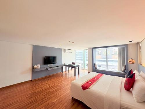 1 double bed