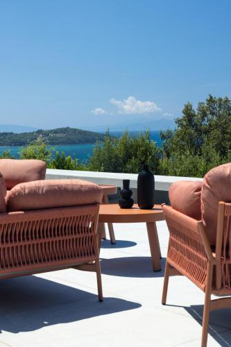 Erkély/terasz, Extreme Luxury Villa in Punta Ala with Private Pool, SPA and Gym in Punta Ala