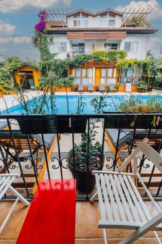 Erkély/terasz, Ten Apart Hotel in Günlükbasi
