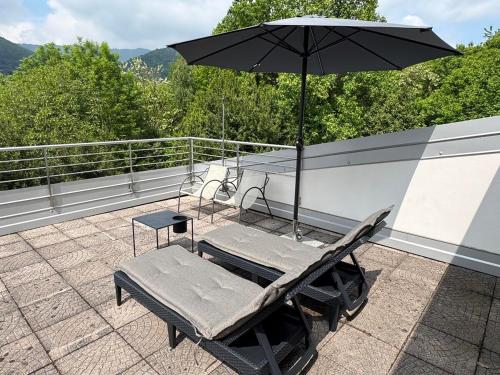 Apt Terrace & Garden near Como in Lipomo