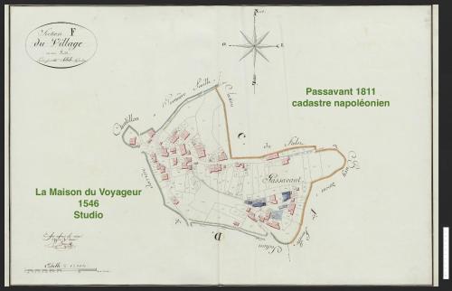 La Maison du Voyageur 1546 - studio chambre d'hôte Vellerot-lès-Vercel