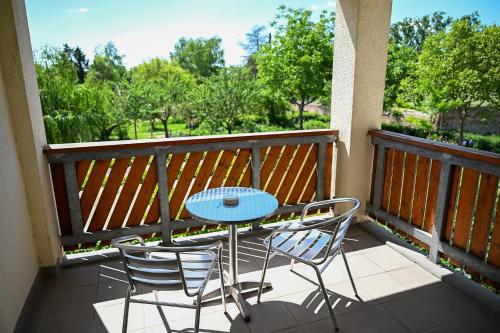 ระเบียง/ชานเรือน, Weingut Sandwiese Winzerhotel in วอมส์