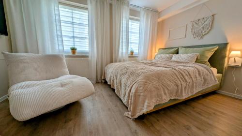 41 m² studio Dzīvoklis, ar 1 privātu vannas istabu Lychen
 (Lychen-Daheim, Studio im Herzen von Lychen) in Lychen