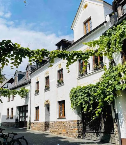 Ehemaliges Wein Chateau in Winningen, Deutschland