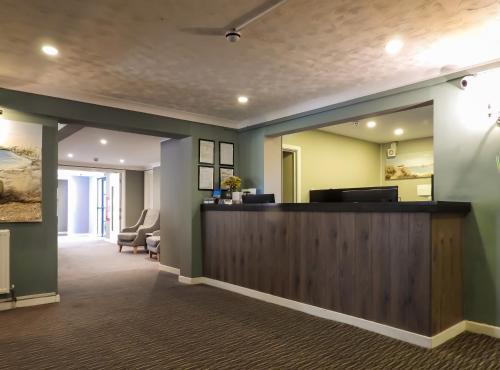 Vestíbulo, South Lawn Hotel in Lymington