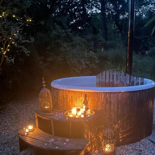 Garden, Exklusive Wellnessoase Shambala in Grunberg