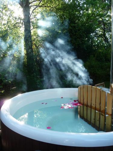 Garden, Exklusive Wellnessoase Shambala in Grunberg