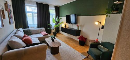stilvolles Design Apartment in Gohlis mit WLAN,Netflix, Waschmaschine, Lipsko (fotografie 3)