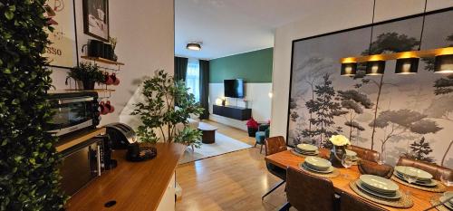 stilvolles Design Apartment in Gohlis mit WLAN,Netflix, Waschmaschine, Lipsko (fotografie 6)
