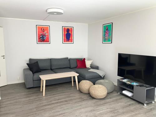 3BR Penthouse in city center with free parking, Oslo