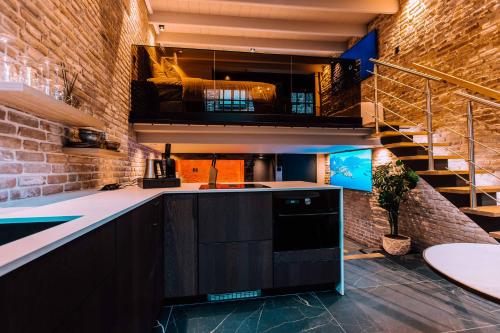 Kitchen, Hotel de Prince in Nijmegen