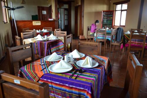 Restaurant, Hotel PrincesaToa in Quilotoa