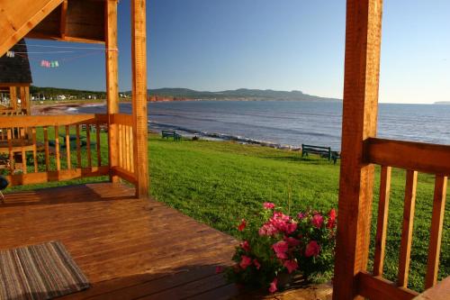 Kilátás, Chalets Nature Ocean in Perce