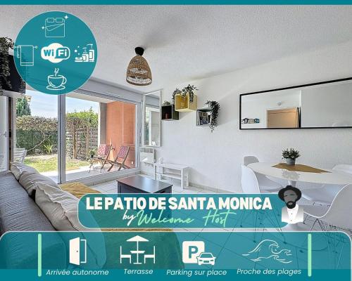Le Patio de Santa Monica, 5 minutes from the sea, 2 stars - Location saisonnière - Pérols