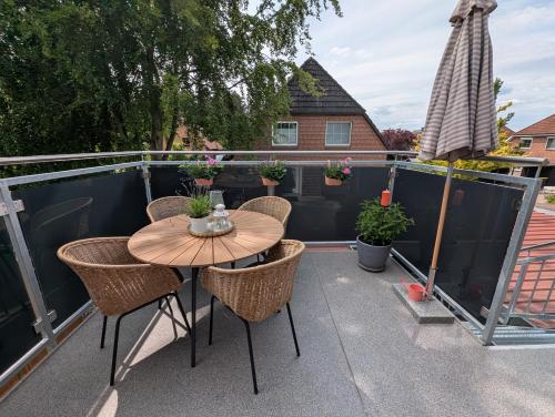 陽台/露台, Gästehaus Gast (Gastehaus Gast) in 布萊克德