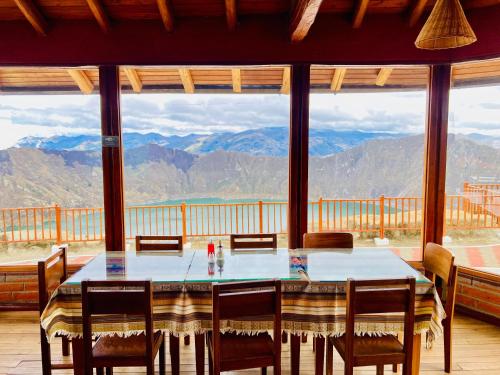 Restaurant, Hotel PrincesaToa in Quilotoa