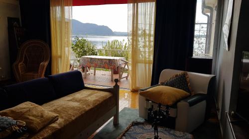 La terrazza Iseana in Predore