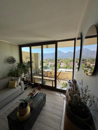 Apartment for 2 with terrace and parking in Las Condes