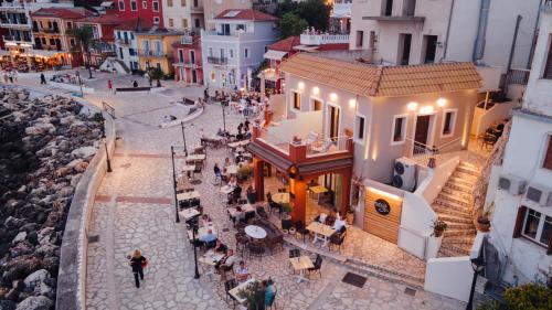 Exterior view, Parga Harbor Suites in Parga