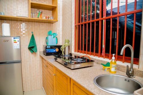Kitchen, Winnie's Home in Morogoro