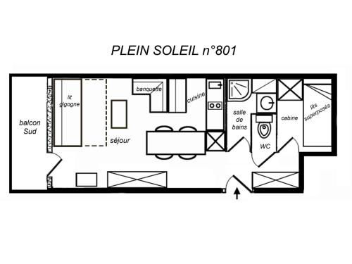 Appartement Méribel 1 pièce 3 personnes - FR-1-182-16 - image 13