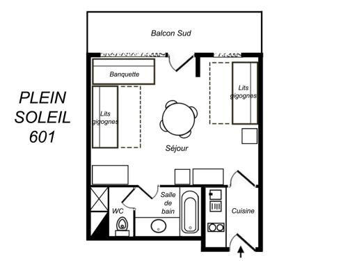 Appartement Méribel 1 pièce 3 personnes - FR-1-182-8 - image 12