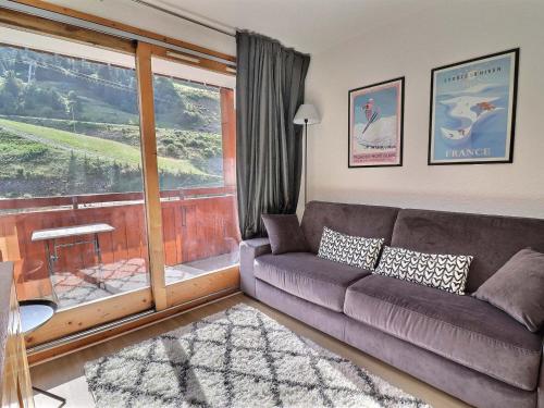 Studio 4 pers, balcon exposé ouest, Méribel - FR-1-182-86