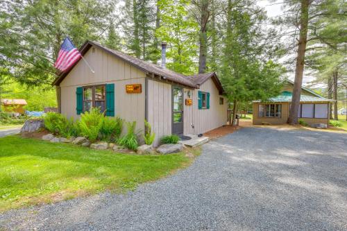 Lake Pleasant Cabin on 3 Acres with Private Beach! in Lake Pleasant, USA