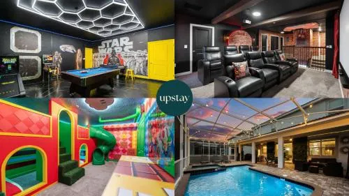 Upstay 9BR Villa w Pool & Cinema - Epic Universe photo 2
