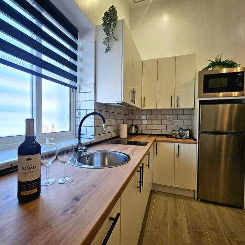 Konyha, Encantador apartamento y terraza in Poligono de San Isidro