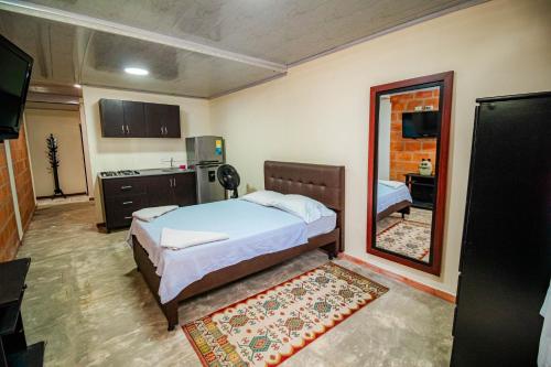 Koplietošanas atpūtas telpa ar TV, Green Apartment el prado in Giron