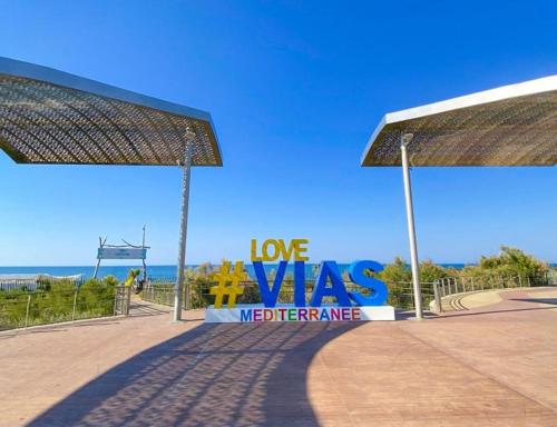 VIAS PLAGE - PISCINE LAGON ! MER A 500 M ! Camping 4 ETOILES MHome T confort 3 Ch near Le Safran