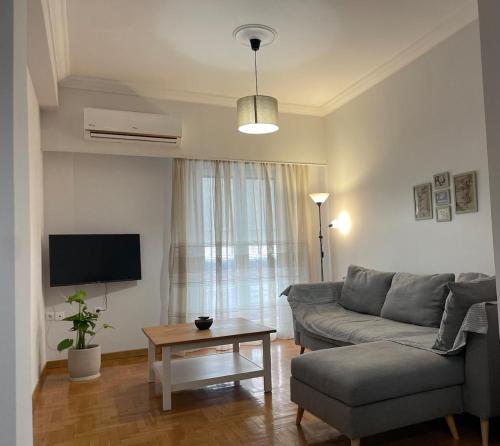 Spacious 2-Bedroom Apartment - 10 minutes from Kallimarmaro, Atene