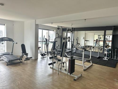 Fitneszközpont, Saint Sebastian Flat 213 - Com Hidro! até 4 pessoas, Duplex, no centro (Saint Sebastian Flat 213 - Com Hidro! ate 4 pessoas, Duplex, no centro) in Jaragua Do Sul