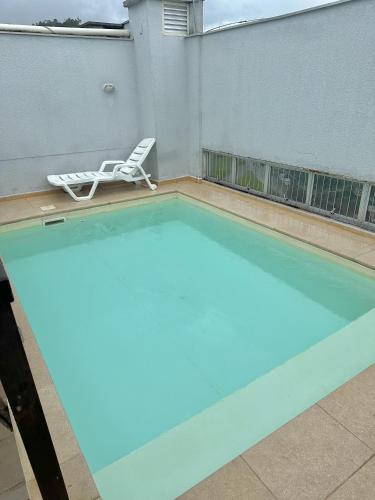 Úszómedence, Saint Sebastian Flat 213 - Com Hidro! até 4 pessoas, Duplex, no centro (Saint Sebastian Flat 213 - Com Hidro! ate 4 pessoas, Duplex, no centro) in Jaragua Do Sul