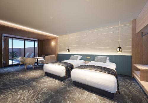 Premium Room with Natural Hot Spring Open-Air Bath - Non-smoking