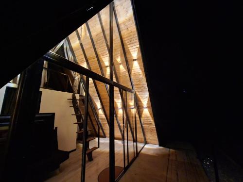 Balcony/terrace, Chalets Nisa- lago de tota in Cuitiva Town Center