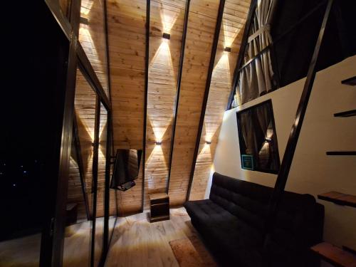 Shared lounge/TV area, Chalets Nisa- lago de tota in Cuitiva Town Center