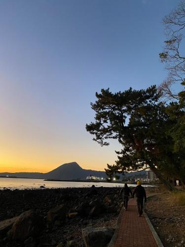 Asayake Beppu near 벳푸 국제 관광 항