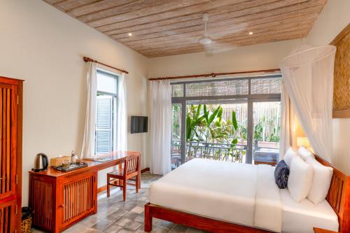 Habitación doble de 1 o 2 camas, deluxe, piscina