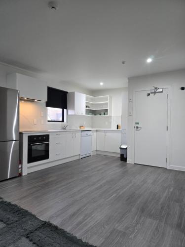 keuken, Microtel Lodge in Hamilton